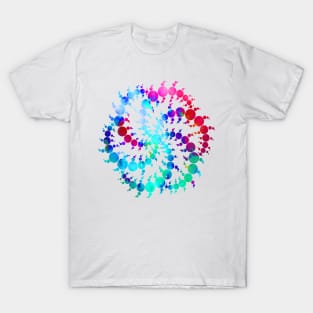 Psychedelic Swirling Circles T-Shirt